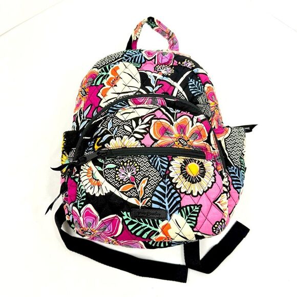 Vera Bradley KAUAI Floral Essential Mini Backpack - Picture 1 of 14